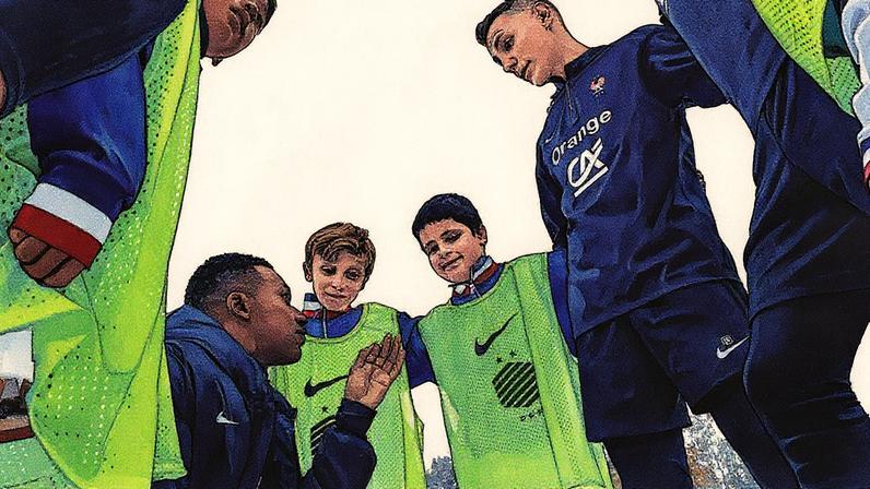 Mbappé e Aitana Bonmatí são os destaques da temporada até agora, segundo especialistas — Foto: Editoria de arte