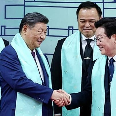 Xi Jinping em evidência com turnê diplomática rápida na Apec da Coreia do Sul
