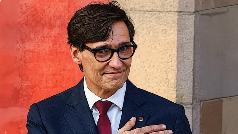 Salvador Illa: ‘What most people in Catalonia want is not just to generate prosperity because that is not enough. They want wealth shared.’
