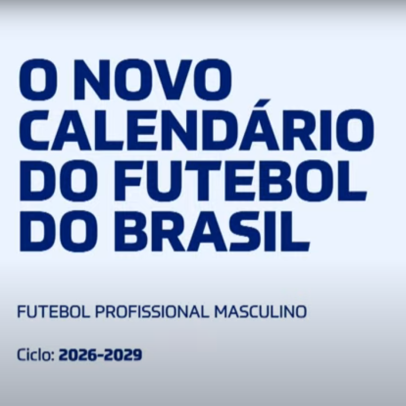 CBF divulga novo calendário do futebol brasileiro; assista AO VIVO
