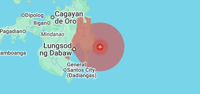 Terremoto de magnitude 7,4 atinge Filipinas