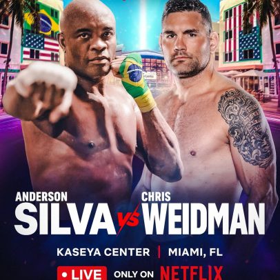 Anderson Silva enfrenta Chris Weidman pela terceira vez na carreira