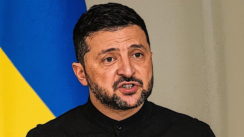 Ukrainian President, Volodymyr Zelenskyy, said that Russia was taking advantage of the world being ‘almost entirely focused on the prospect of establishing peace in the Middle East’ Photograph: Anadolu/Getty Images