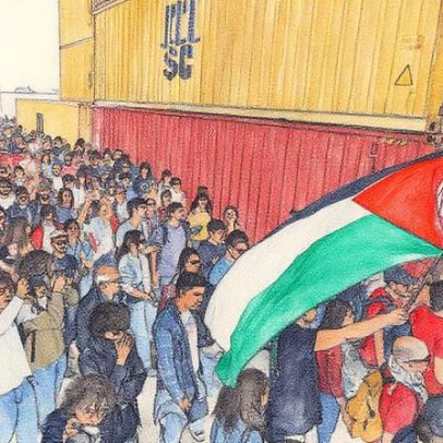 Itália vive dia de greve geral e protestos em apoio à Palestina