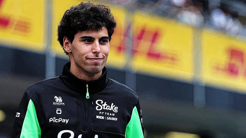 Gabriel Bortoleto no GP do Azerbaijão de F1, em Baku (Foto: Mark Thompson / Getty Images / Sauber Media Hub)