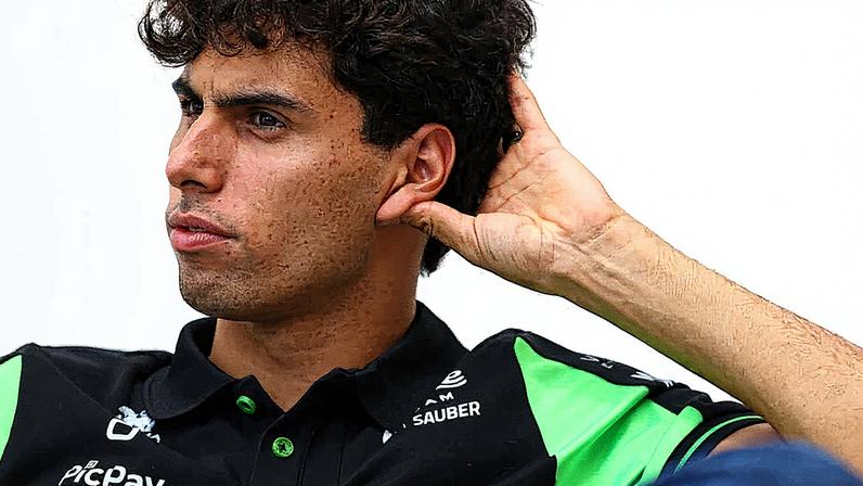 Gabriel Bortoleto, da Sauber, no GP da Itália de F1 (Foto: Andy Hone / LAT Images / Sauber Media Hub)