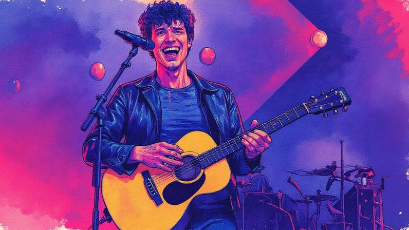 Shawn Mendes performs at Forest Hills Stadium in Queens, New York. Morgan Winston for Rolling Stone