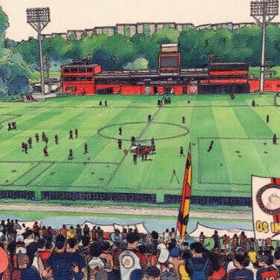Torcida do Vitória apoia time no último treino antes do Ba-Vi