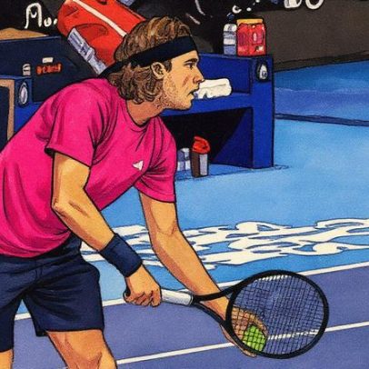 Tsitsipas aposta que Alcaraz e Sinner conquistarão pelo menos dez grandes torneios do tênis
