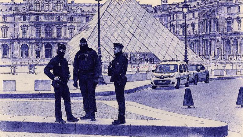 Assalto chocante a joias no Louvre surpreende especialistas