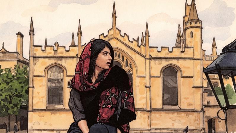 Malala Yousafzai at Oxford University in 2019.