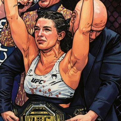 Mackenzie Dern conquista cinturão e entra para a história do UFC