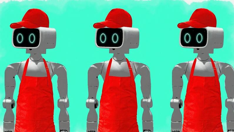 Robots will be flipping your burgers soon.