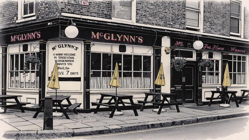 The artist Peter Doig says McGlynn’s will be a "special pub" Images: Wikicommons