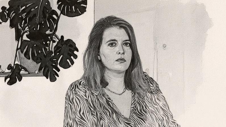 ‘I was seeing things the journalists were not seeing’ … Manon Garcia.