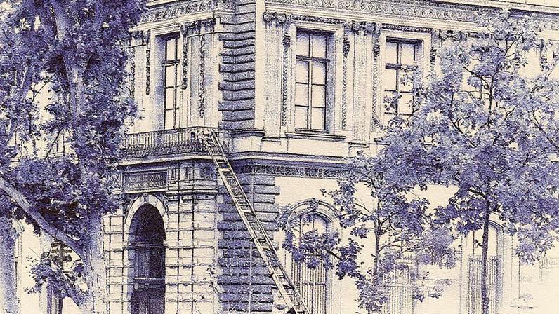 The furniture lift used in the robbery was stolen from a French company that rents it out, the head of marketing at Böcker said.
