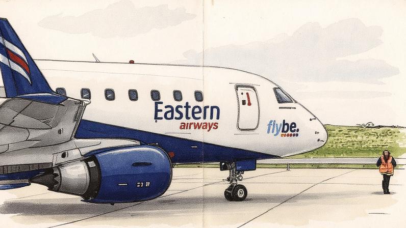 Eastern Airways operated regional services from airports across the UK. Photograph: Dave Donaldson/Alamy