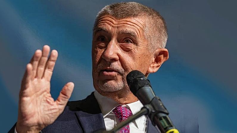 Andrej Babiš has questioned military support for Ukraine and refused to fully endorse a Nato commitment to significantly increase defence spending. Photograph: Martin Divíšek/EPA