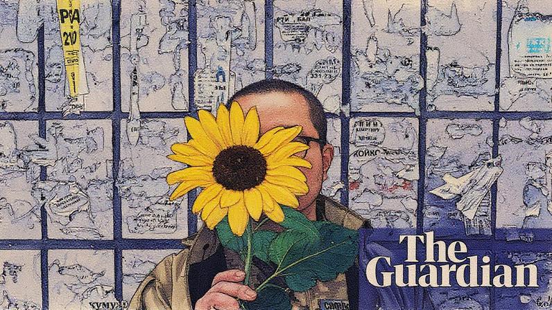 Tim, photographed in Kyiv in October. Photograph: Anastasia Vlasova/The Guardian