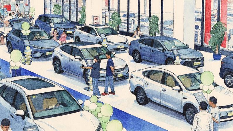 Lucro da BYD cai 33% sob efeito de guerra de preços e perda de liderança na China | As rivais Geely e Chongqing Changan registraram aumentos nas vendas do terceiro trimestre de 96% e 84%, respectivamente. (Foto: Qilai Shen/Bloomberg) (Bloomberg/Qilai Shen)