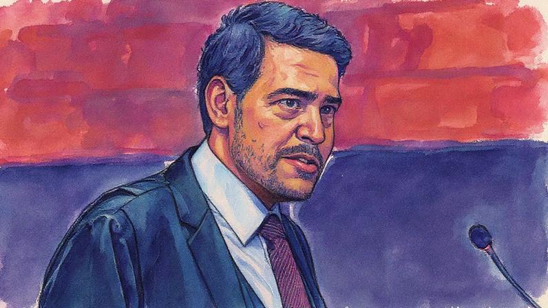 Vantagem estratégica: Jorge Messias, em sustentação-oral no STF. O advogado-geral da União é cotado à vaga de Barroso na Corte, e tem ampliado sua vantagem, especialmente diante da necessidade de Lula de conquistar o eleitorado evangélico. (Foto: Rosinei Coutinho/STF)