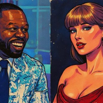 50 Cent celebra menção de Taylor Swift em álbum 'Life of a Showgirl'