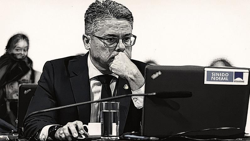 O senador Alessandro Vieira (MDB-SE). Foto: Edilson Rodrigues/Agência Senado