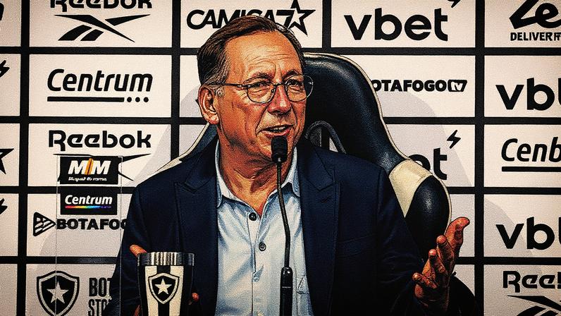 John Textor é o dono da SAF do Botafogo (Foto: Vítor Silva/Botafogo)