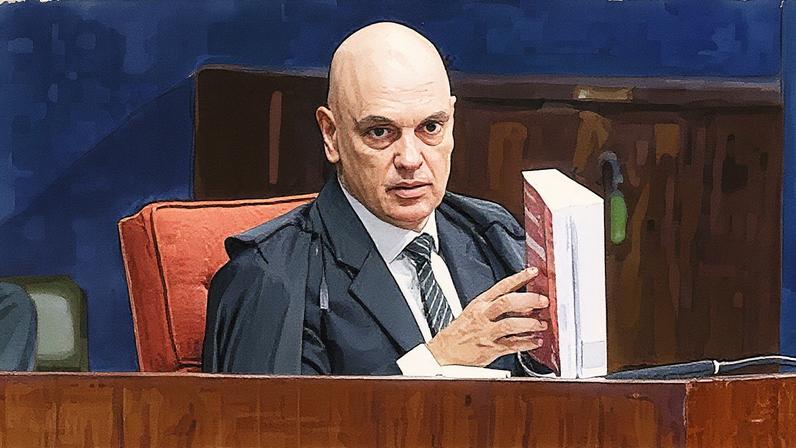 O ministro Alexandre de Moraes do STF (Supremo Tribunal Federal) • Rosinei Coutinho/STF