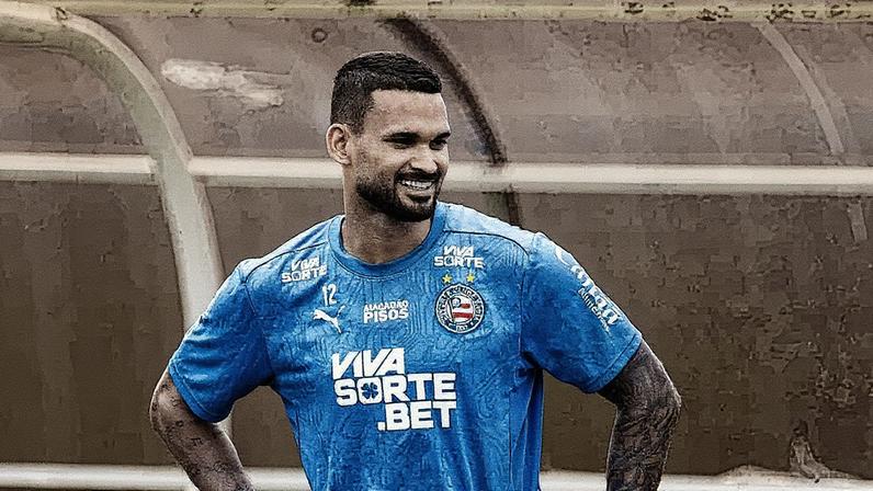 Willian José em treino do Bahia (Foto: Letícia Martins/EC Bahia)