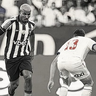 Botafogo perde titular para duelo contra o Internacional no Brasileirão