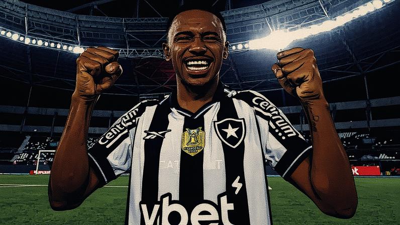 Jeffinho vem em bom momento pelo Botafogo (Foto: Vítor Silva/Botafogo)