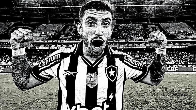 Santi Rodríguez foi o destaque do Botafogo na vitória sobre o Bahia (Foto: Vítor Silva/Botafogo)