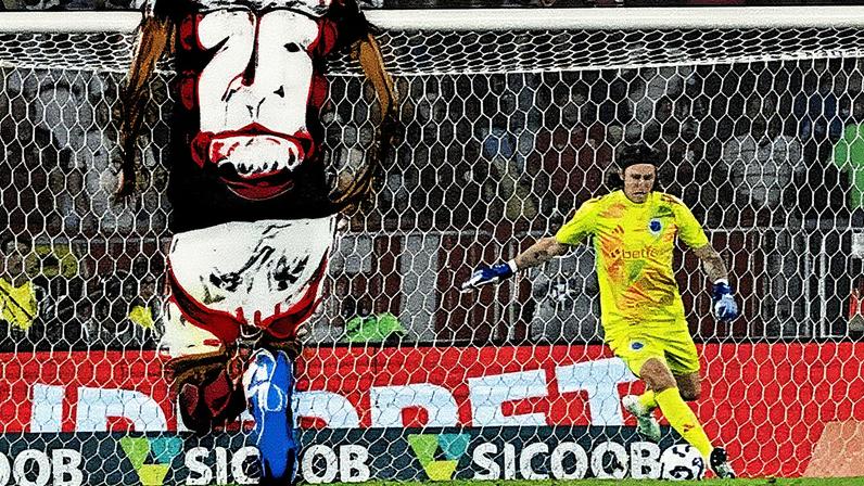Cássio fez defesas importantes que garantiram o 0 a 0 entre Cruzeiro e Flamengo (Foto: Thaís Magalhães/Cruzeiro)