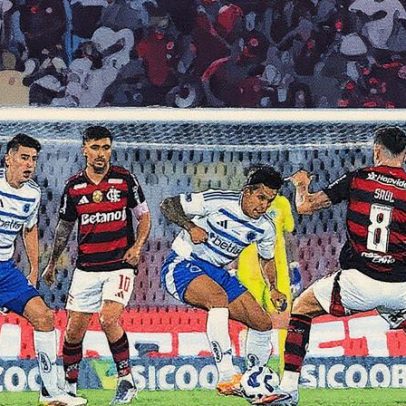 Flamengo e Cruzeiro empatam em duelo emocionante no Maracanã