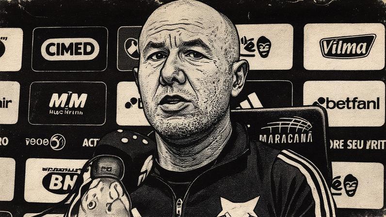 Leonardo Jardim está preocupado com o curto período para a pré-temporada em 2026 (Foto: Thaís Magalhães/Cruzeiro)