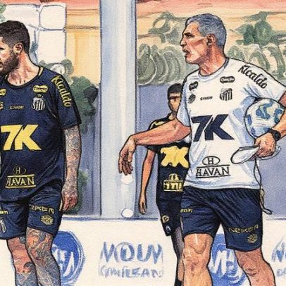 Santos finaliza treinamento e define equipe para duelo contra o Ceará
