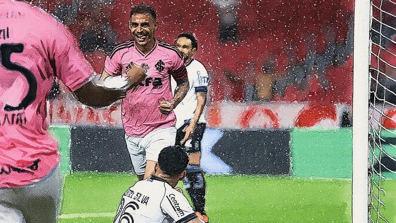O Inter dos Díaz é Alan Patrick mais dez (Foto: Ricardo Duarte/SC Internacional)