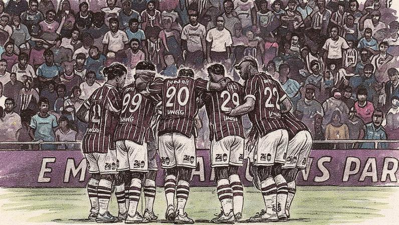 Fluminense conseguiu sete pontos em três jogos com Zubeldía (Foto: Lucas Merção/Fluminense)