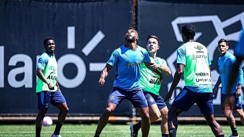 Grêmio pode perder jogadores para o duelo contra o Bahia (Foto: Lucas Uebel/Grêmio)