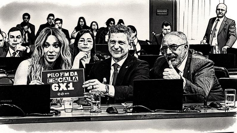 CCJ do Senado inicia a análise da proposta que acaba com a escala 6×1 no Brasil