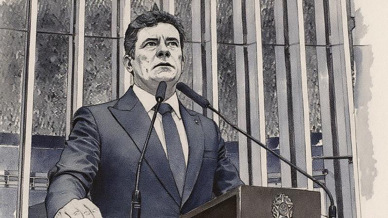 O senador Sergio Moro (União-PR) sugeriu mudanças no pacote anticrime de Lula. Foto: Waldemir Barreto/Agência Senado (Foto: Waldemir Barreto/Agência Senado)