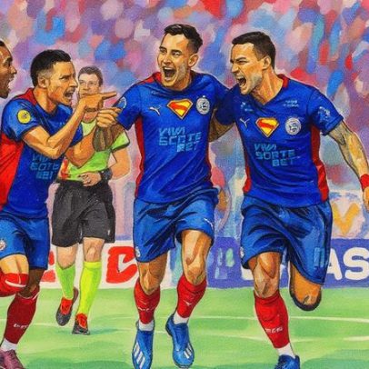 Bahia goleia Grêmio e segue na briga pelo G-4