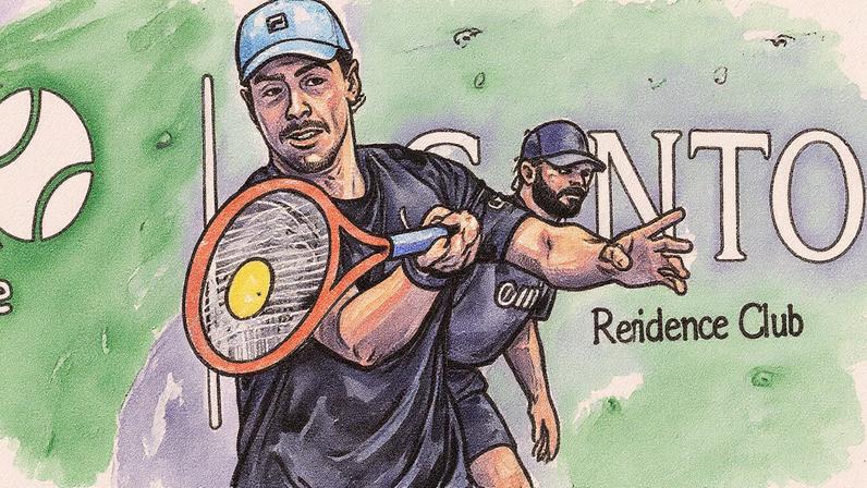 O catarinense Pedro Boscardin vai desafiar o principal favorito do Costa do Sauípe Open (João Pires/Fotojump)