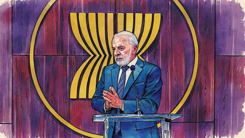 Lula contesta a política de Trump no combate ao narcotráfico, defendendo que traficantes são vítimas de usuários. Ele condena operações militares dos EUA - Ricardo Stuckert/PR/Agência Brasil