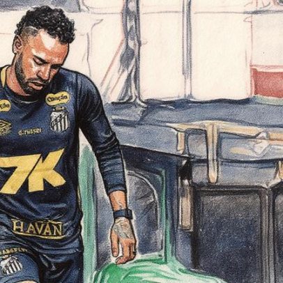 Neymar é relacionado pelo Santos e pode atuar alguns minutos contra o Fortaleza