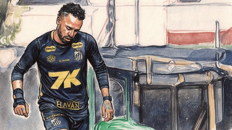 Neymar participa de treino e é relacionado pelo Santos (Foto: Divulgação Santos)