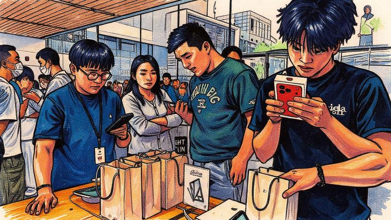 Vendas do iPhone 17 superam em 14% as de antecessor na estreia na China e nos EUA | A Apple ainda depende do iPhone para cerca de metade de sua receita.