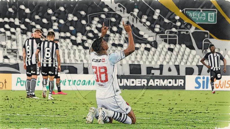 Ygor Catatau celebrando seu primeiro gol pelo Vasco (Foto: Rafael Ribeiro/Vasco)