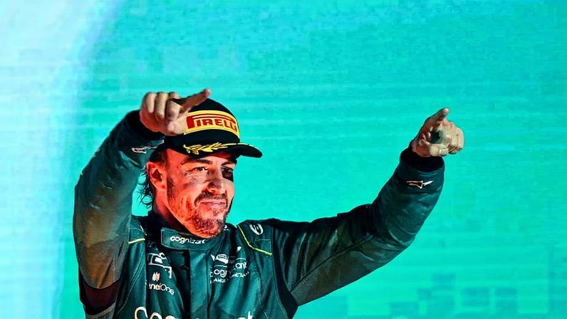 Piloto Fernando Alonso (ANDREJ ISAKOVIC / AFP)
